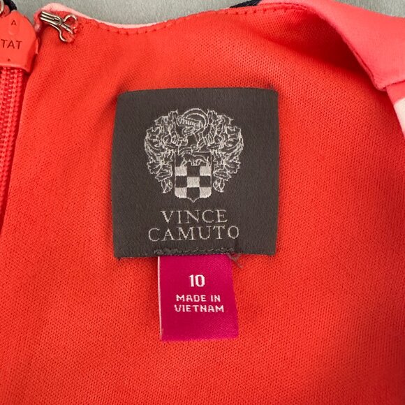 Vince Camuto Fit & Flare Scuba Mini Dress - Size 10 - Picture 4 of 7